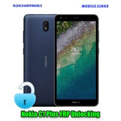 Nokia C1 Plus TA-1306 Pin/Pattern Removal + FRP Unlocking Service +Factory Reset